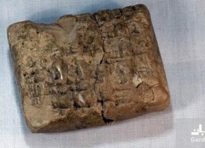 کشف کتیبه 400 ساله در یک روستا پس از سیل