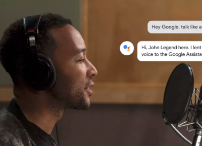 دستیار صوتی گوگل میزبان صدای خواننده مشهور شد!