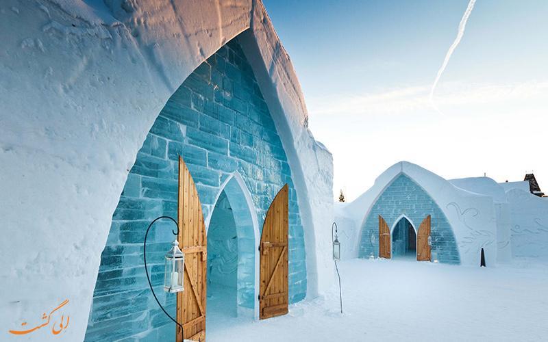 آیا می دانستید قصر یخی انیمیشن فروزن همان هتل یخی کبک در کانادا است؟