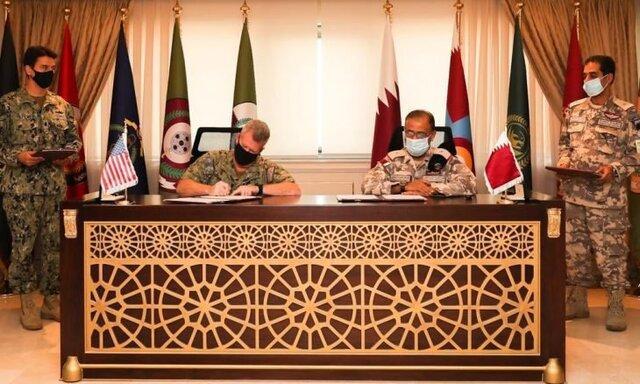 قطر با وزارت دفاع آمریکا توافقنامه نظامی امضا کرد قطر با وزارت دفاع آمریکا توافقنامه نظامی امضا کرد