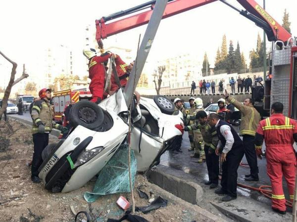 مرگ 10 تهرانی در 7 روز به دلیل تصادف ، 90 هزار میلیارد تومان خسارت ناشی از تصادف در یک سال