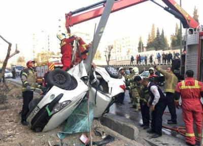 مرگ 10 تهرانی در 7 روز به دلیل تصادف ، 90 هزار میلیارد تومان خسارت ناشی از تصادف در یک سال