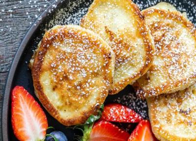 طرز تهیه پنکیک پنیری طرز تهیه پنکیک پنیری