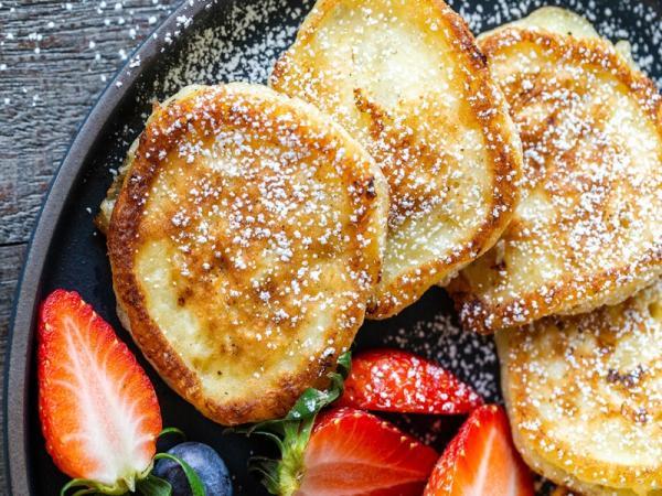 طرز تهیه پنکیک پنیری